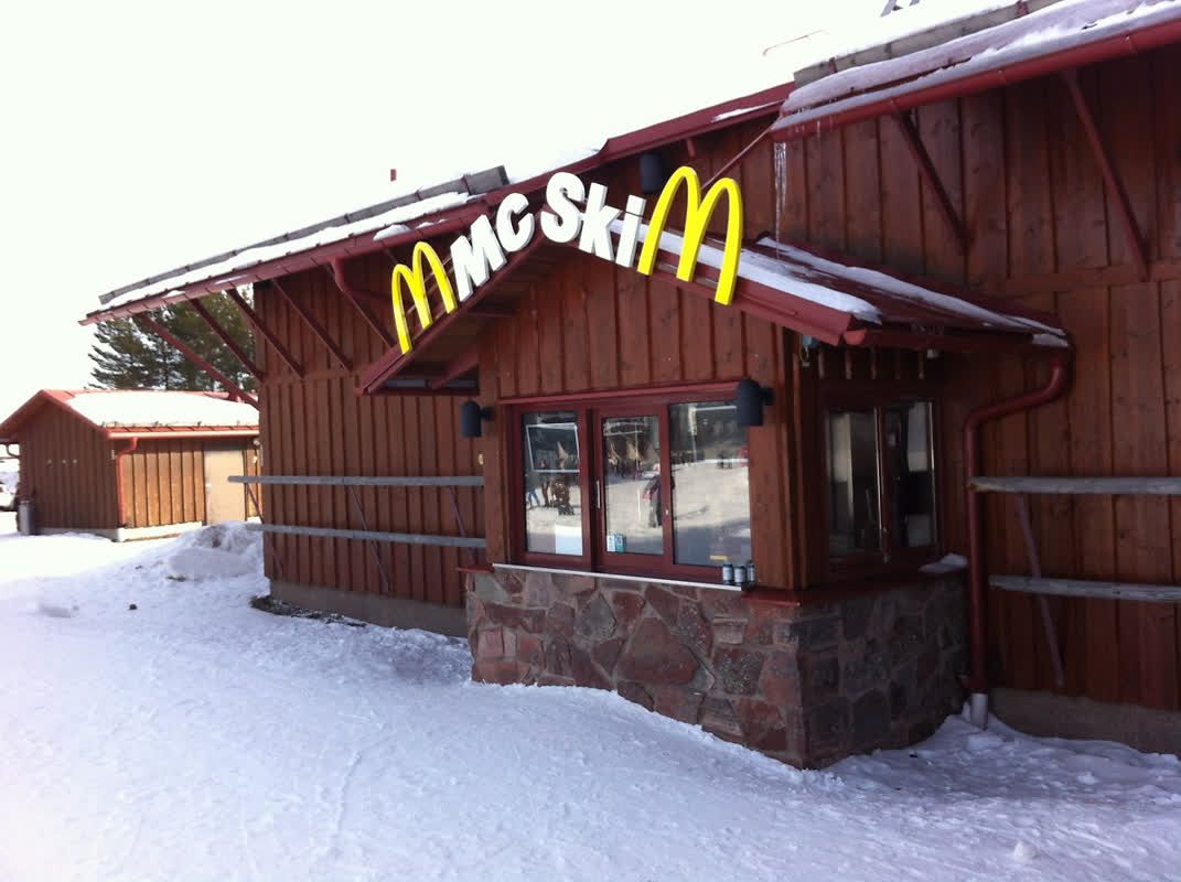 McSki: The McDonald’s You Can Ski to at Sweden’s Skistar Resort